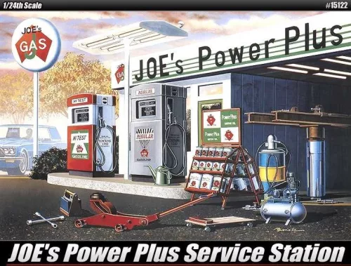 Épület makett 15122 - Joe's Power Plus Gas Service Station LE: (1:24)