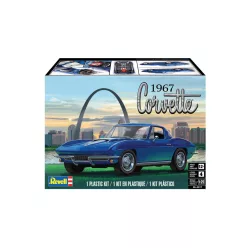  Plastic ModelKit MONOGRAM auto 4517 - 1967 Corvette Sting Ray Sport Coupe 2N1 (1:25)