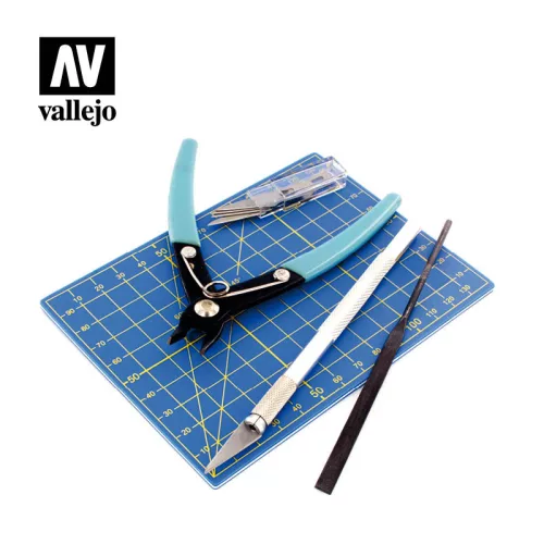 T11001 Tools - 9pc Plastic Modelling Tool set
