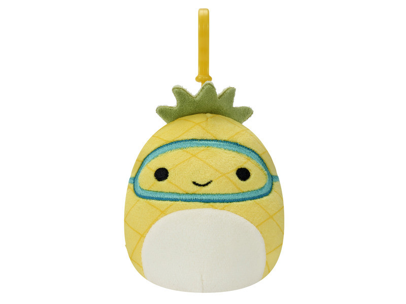 Squishmallows: kulcstartó Maui az ananász búvármaszkkal 9cm Squishmallows: kulcstartó Maui az ananász búvármaszkkal 9cm