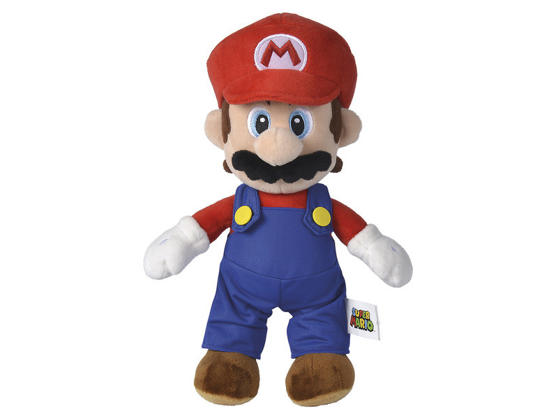 Super Mario Bros Mario plüss játék 30cm