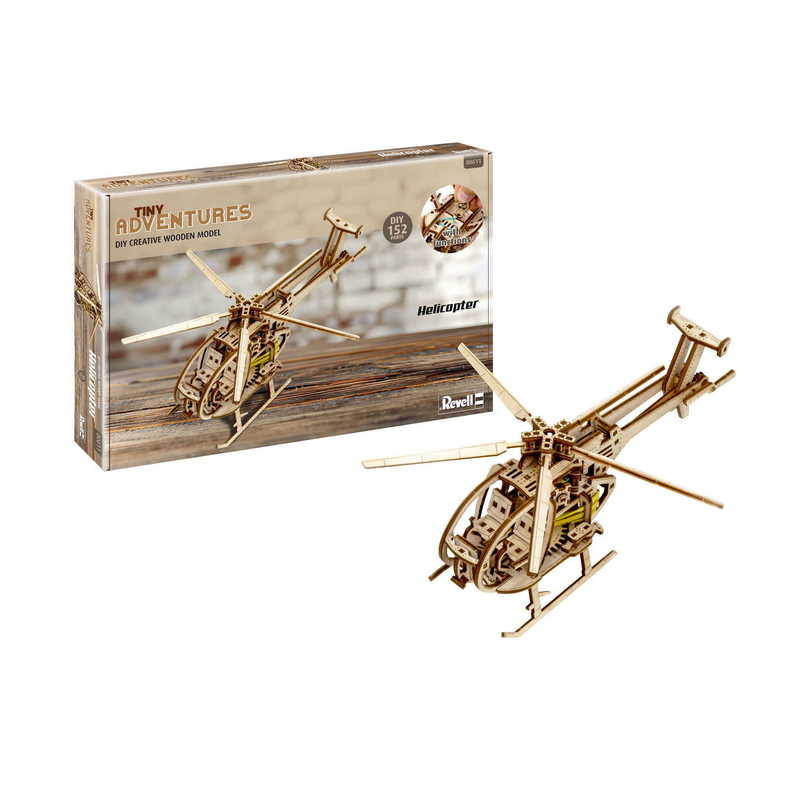 Revell Funkcionális fa modell: Helikopter 1/30 (00611)