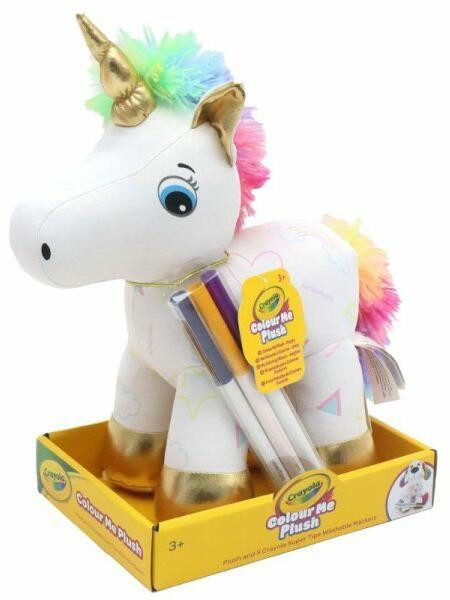 Crayola Színezhető és mosható plüss unikornis (4026316) Crayola Színezhető és mosható plüss unikornis (4026316)