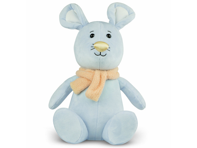 Fényes orrú plüss egér 25 cm