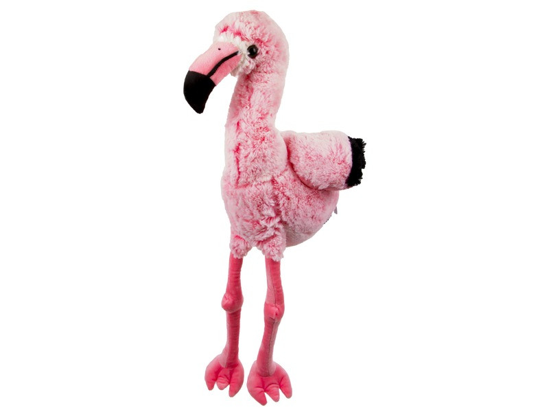 Flamingó plüssfigura - 35 cm