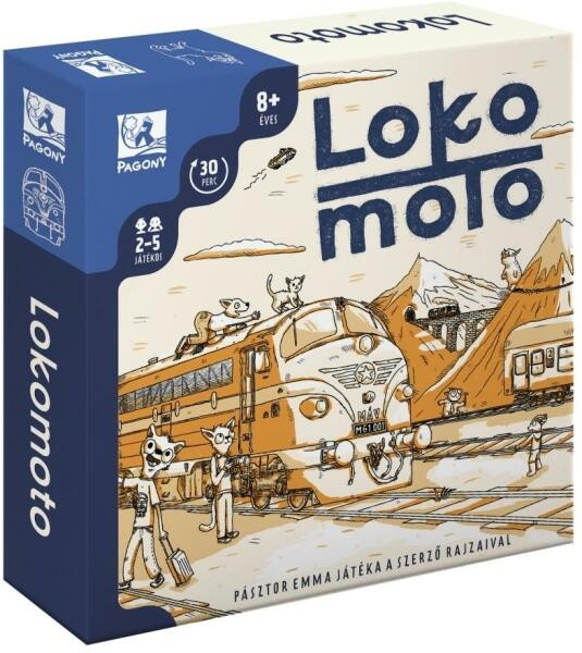 Pagony Lokomoto társasjáték (5999569270946)