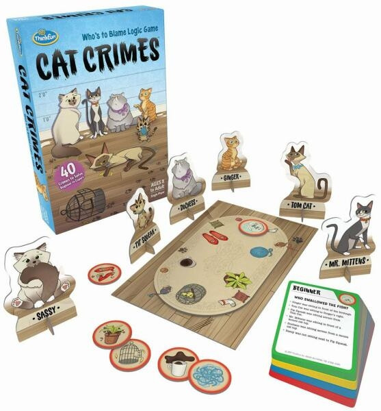 Thinkfun Cat Crimes - Zsivány cicák logikai játék 61303