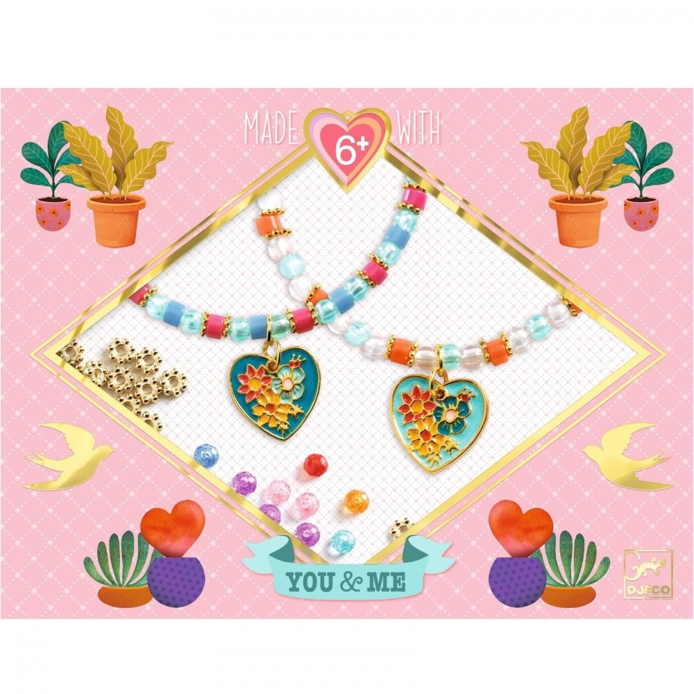 Djeco Páros szívek- Ékszerkészítő - Heart Threading - DJ00010