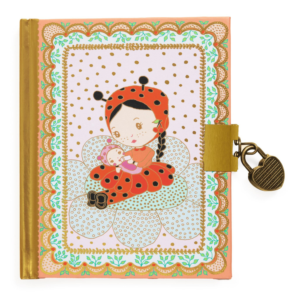 Djeco TINYLY álomvilág Titkos napló - Katica - Minico secret notebook Djeco TINYLY álomvilág Titkos napló - Katica - Minico secret notebook