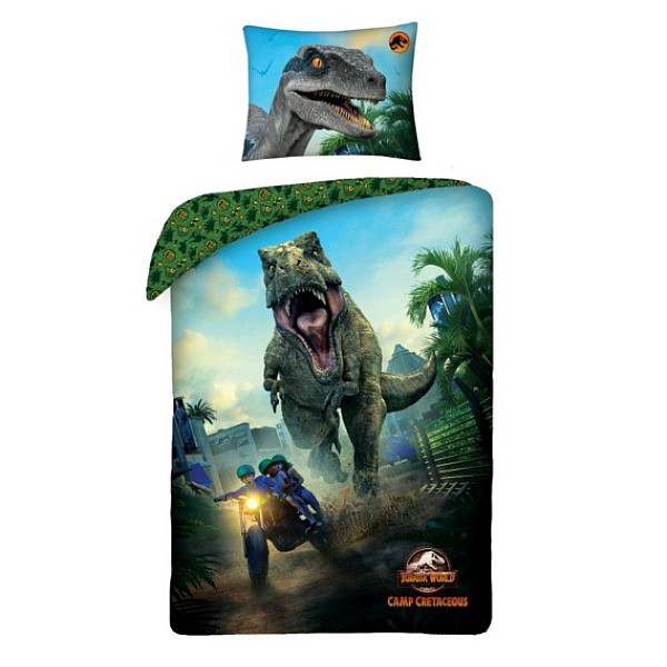 Jurassic World ágyneműhuzat - Krétakori tábor - Escape