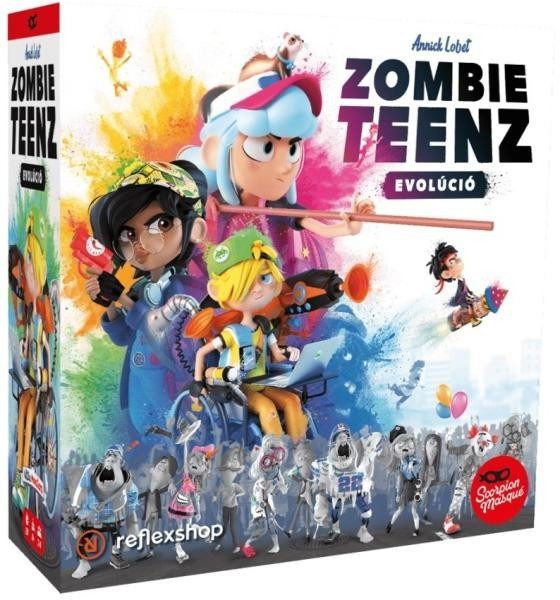 Zombie Teenz: Evolúció társasjáték LSMZTERS